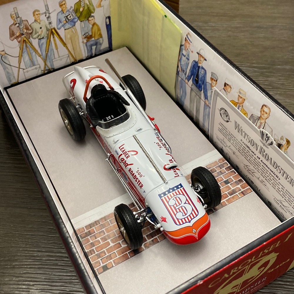 Carousel 1 Watson Roadster #3 Rodger Ward 1962 Indy 500 Winner MPN 4404